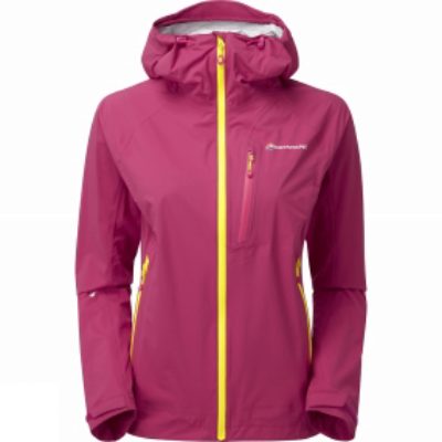 Montane Womens Minimus Stretch Jacket French Berry/Sulpher Yellow Montane Womens Minimus Stretch Jacket French Berry/Sulpher Yellow